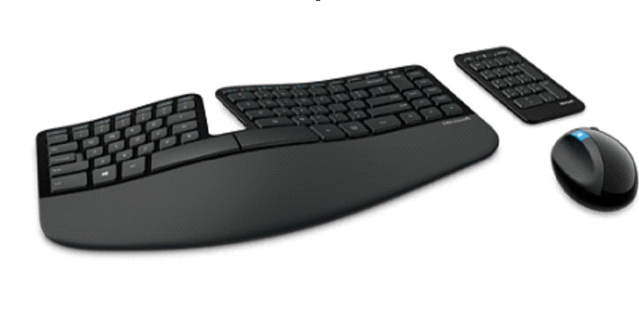 Dopřejte si při práci maximální pohodlí s ergonomickou klávesnicí