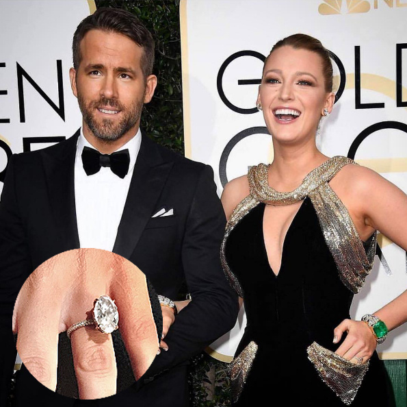 Ryan Reynolds pomáhal s návrhem prstenu, který tvoří růžový oválný diamant s kroužkem posetým stejně zabarvenými diamanty. Cena? Více než 50 milionu korun!
