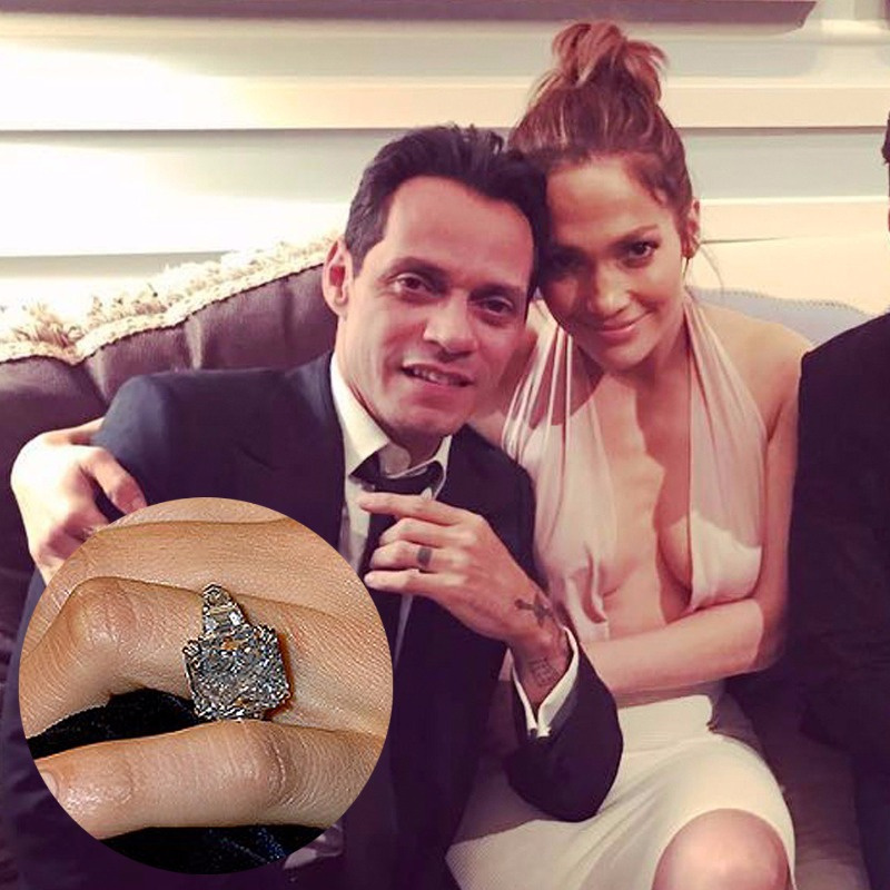 Ani tato celebrita se nemá za co stydět. 100 milionů korun stál prsten, kterým přislíbil zpěvák Mark Anthony lásku Jennifer Lopez. 8,5 karátový diamant jí vydržel na ruce 7 let. V roce 2011 se manželství rozpadlo.&nbsp;
