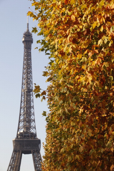 1. Barevný podzim jinak černobílou Paříž krásně rozzáří a v kombinaci s Eiffelovou věží je to zkrátka nádhera
