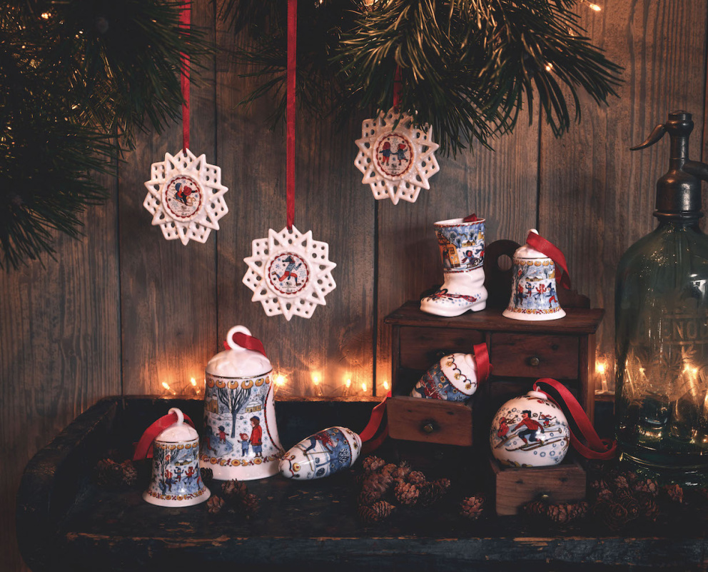 Součástí Kolekce Zimní radovánky od Renaty Fučíkové jsou i vánoční ozdoby.