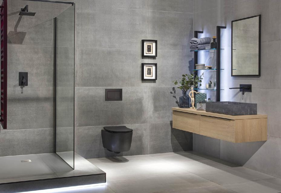 Dekor betonu a industriální styl vtrhnul do našich domovů a zabydlel se i v koupelnách. 