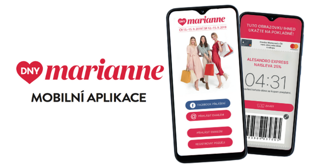Aplikace Dny Marianne 2019