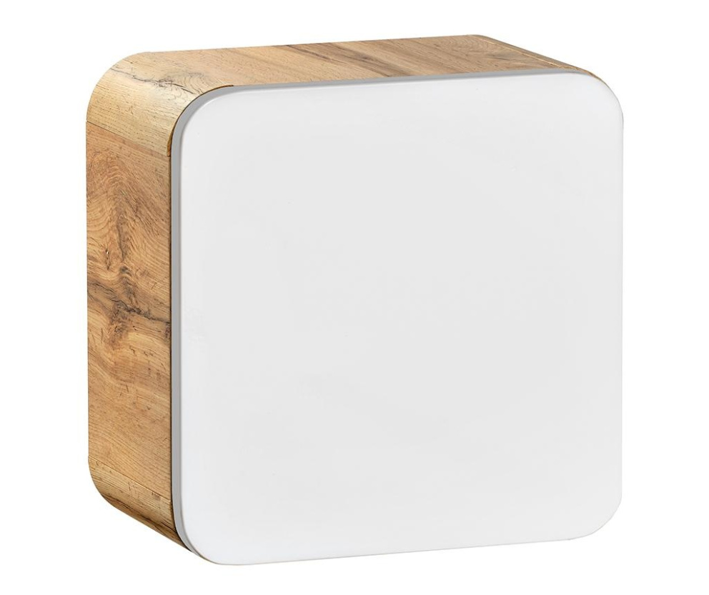 Nástěnná skříňka Aruba Square, MDF a laminovaná dřevotříska, rozměry 35 x 20 x 35 cm, prodává Vivre.cz za 987 Kč