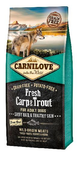 Soutěžte s námi o tři balíčky pamlsků Carnilove Fresh Carp & Trout v hodnotě 500 Kč