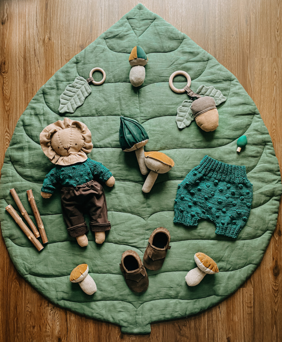 Většinu textilních hraček a dekorací pro své děti šije Světlana sama. 