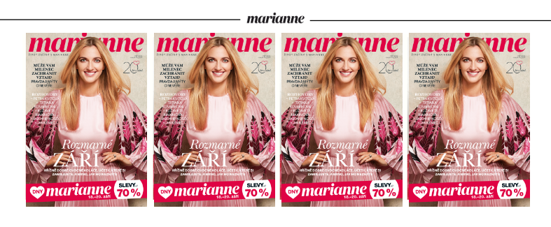 Obálka zářijová Marianne