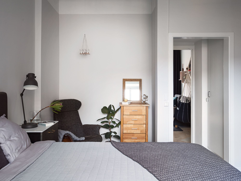 Šedesátimetrový byt ve skandinávském stylu