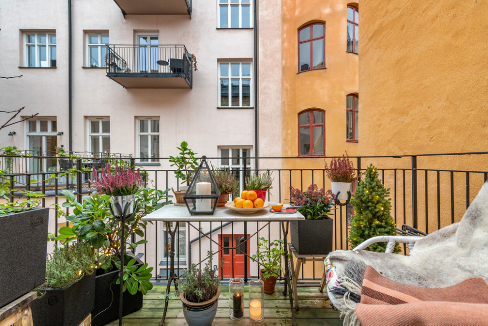 Stockholmský dvoupokojový byt