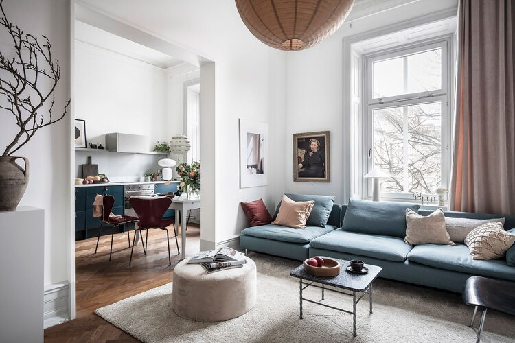 Skandinávský byt plný designu