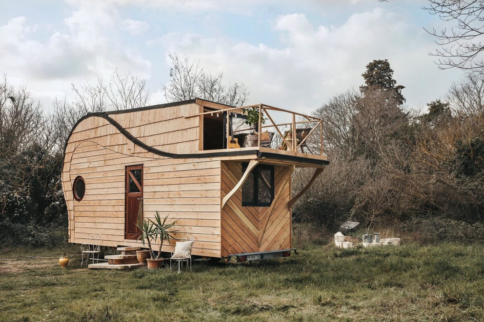 Mini domek, který je splněným snem o skromném ale přitom stylovém bydlení