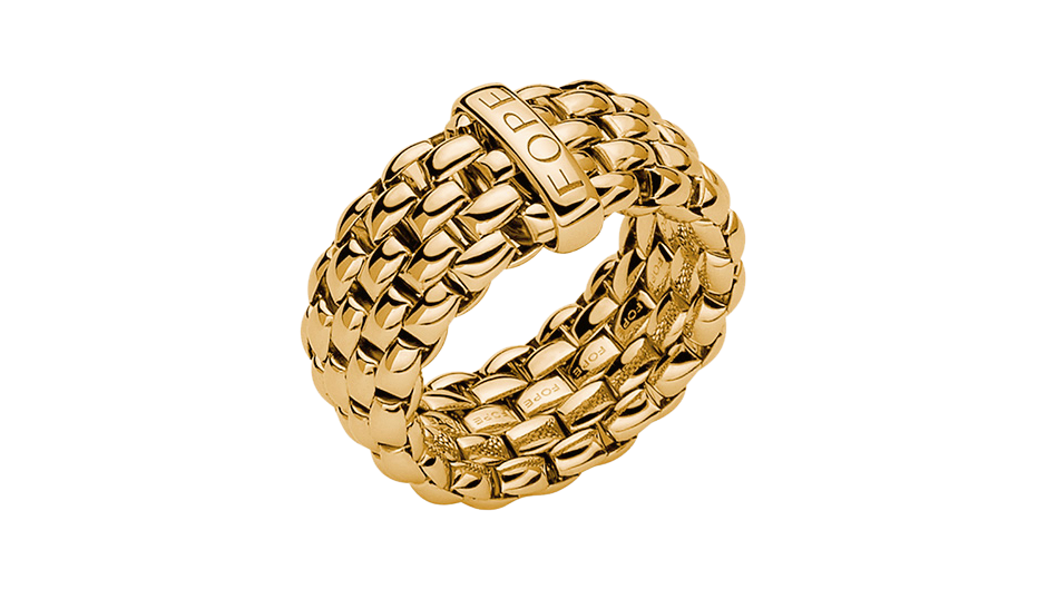Zlatý prsten od značky FOPE