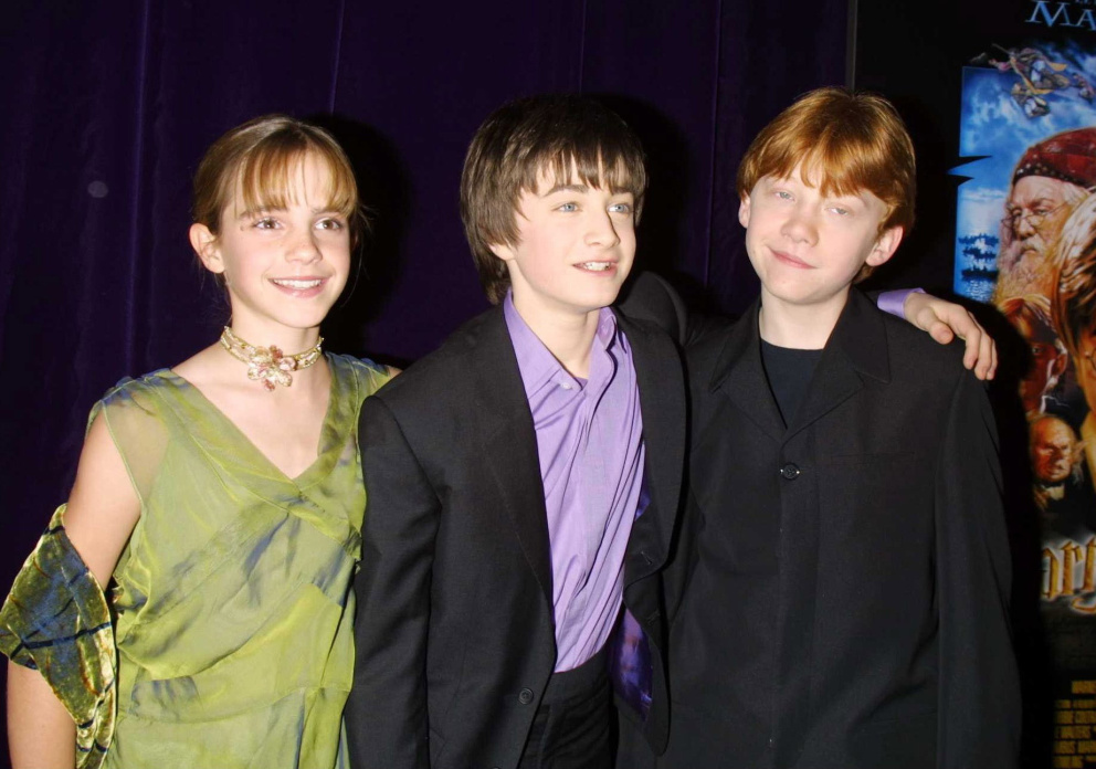 Harry Potter cast jako děti