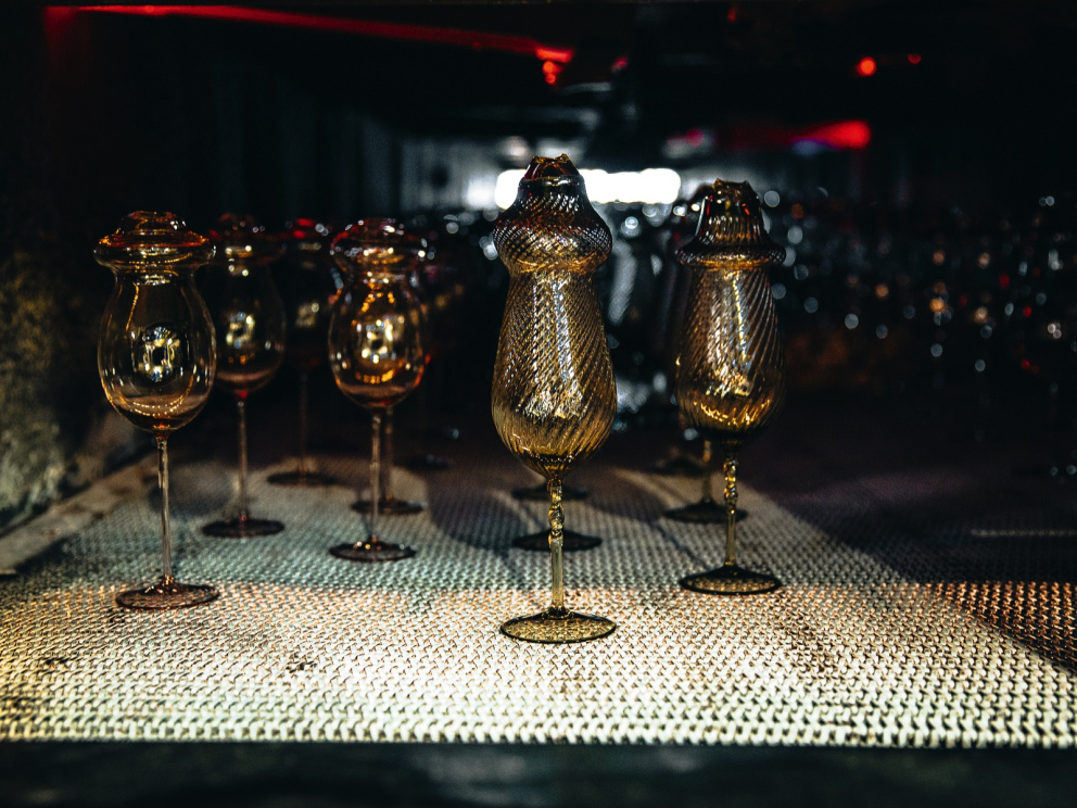 Luxusní vinné sklenice z harrachovských skláren