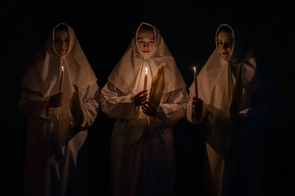 "Luce" – postavy, které obcházejí stavení v den svátku svaté Lucie v Horním Němčí, obci v Bílých Karpatech.
