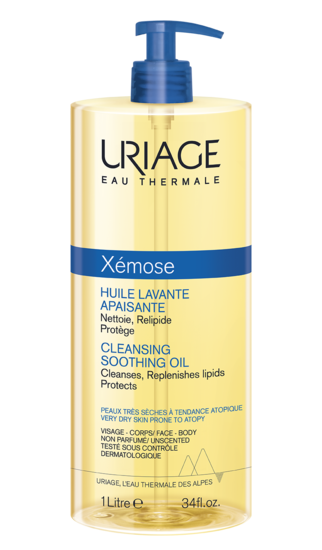 Zklidňující mycí olej pro velmi suchou až atopickou pokožku Xémose, Uriage, 1000 ml, 649 Kč, Dr. Max