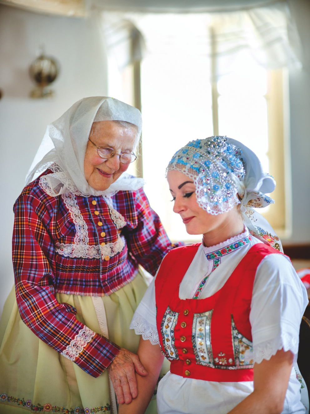 Ludmila Mikulčíková se svou vnučkou Markétou Lukešovou