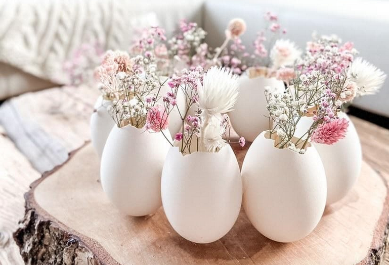 DIY romantická jarní dekorace