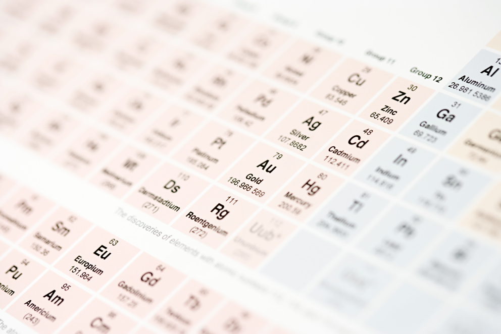 periodická tabulka prvků
