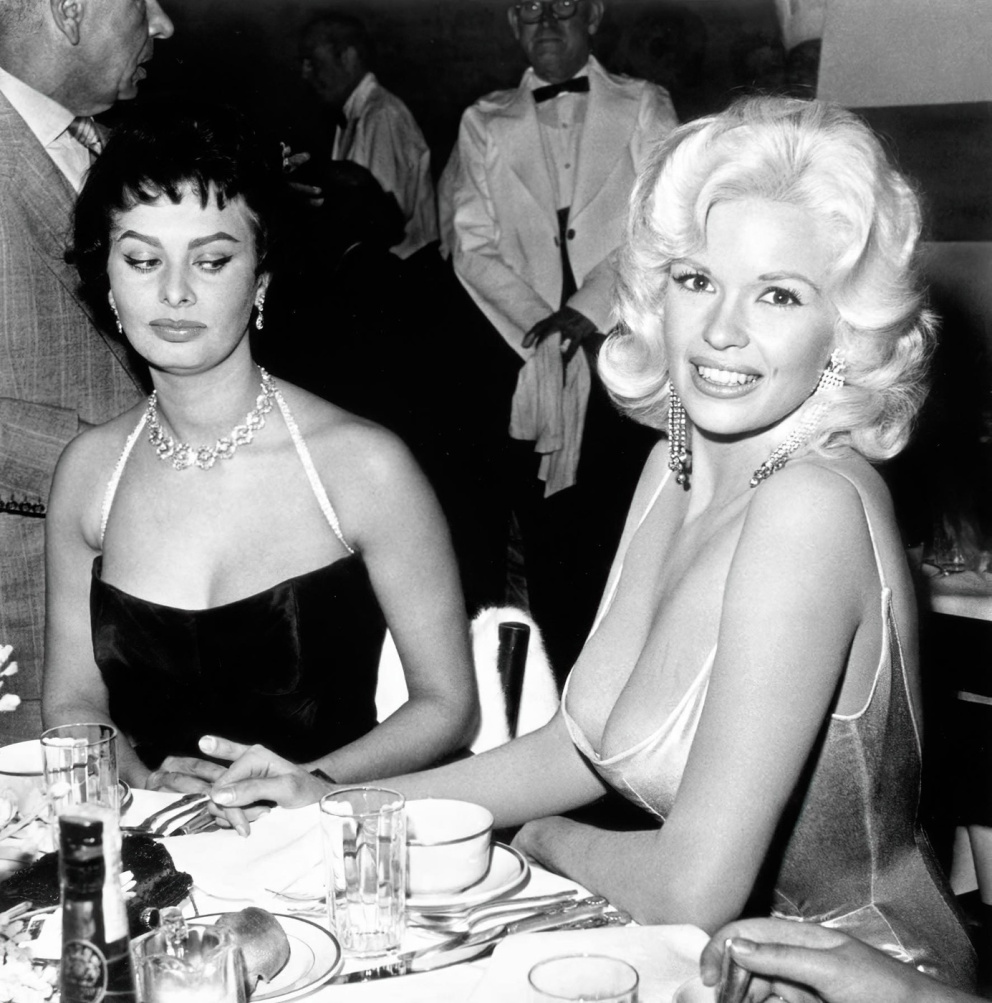 Sophia Loren a Jayne Mansfield