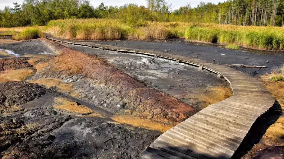 Yellowstone máme i v České republice: Vydejte se do rezervace, kde syčí voda a půda se třpytí solí