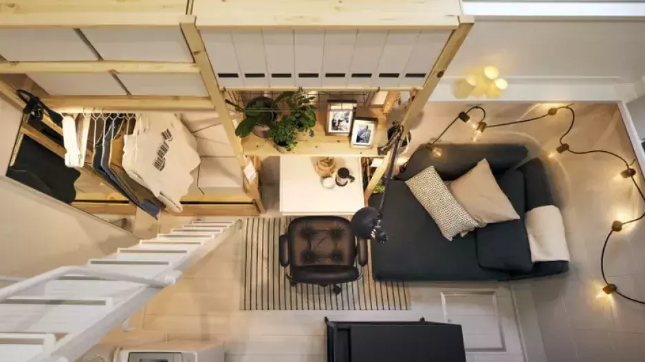 Nájem levnější než káva: Mikrobyt, který má jen 10 m² ukazuje, jak může vypadat budoucnost měst