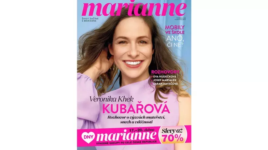 6 důvodů, proč si koupit dubnovou Marianne 