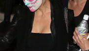 Kate Hudson s klasickým mexickým halloweenským make-upem