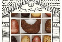 Čokoládová vajíčka se slepičkou, Marks &amp; Spencer, 199,90 Kč